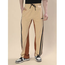 WEARDUDS Skater Korean Baggy Trackpants Cream