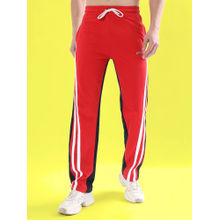 WEARDUDS Skater Korean Baggy Trackpants Red