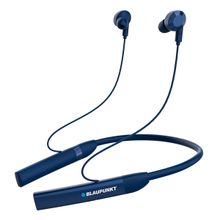 Blaupunkt BE200 Neckband with 100H Long Playtime, Vibration Alert with Real Time Monitoring (Blue)