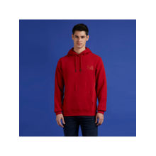 Pepe Jeans Red Full Sleeve Hooded Hoodie