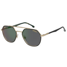 CARRERA Unisex Green Round Full Rim Sunglass (53)