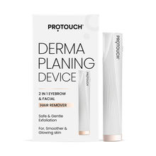 Protouch Dermaplaning Device 2 In 1 Eyebrow & Facial Hair Remover