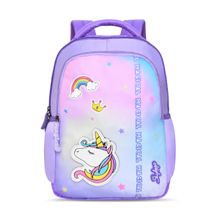 Skybags Bubbles Unicorn 04 School Backpack Lilac