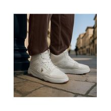 U.S. POLO ASSN. BRUCE Men Mid Top Sneaker - Off White