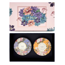 Veedaa Gift Set Midnight Jasmine & Victorian Tea Rose 3 Wick Tin Scented Candles