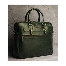 Gauge Machine 16-inch Olive Messenger Laptop Bag