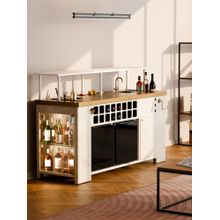 HAUS OF BARS BY SPEEDX Double Model X – Luxury Home Bar with Dual Refrigerators (30L)