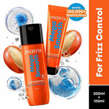 Matrix Professional Mega Smooth Anti-Frizz Shampoo Conditioner Combo for 4-Days Frizz Control