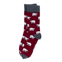Mint & Oak Bear Christmas Socks