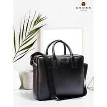 Cross Men Black High Volt Stylish 15 Inch Laptop Bag