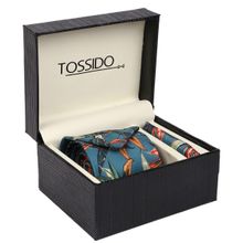 Tossido Printed Necktie & Pocket Square Giftset (tsdotiehanky19)