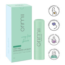 Orimii First Kiss Lip Balm For Moisturizing Dry Lips - Fragrance & Colour Free For Mom & Baby