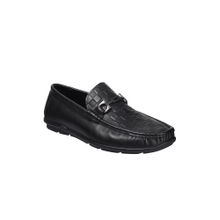 Metro Men Black Loafers