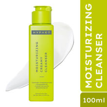 Hyphen Moisturizing Cream Face Wash for Dry Skin, 2% Ceramides + Polyglutamic Acid Gentle Cleanser