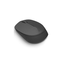 Rapoo M100 Wireless Bluetooth Mouse, 2.4 GHz, 1300 DPI Optical Tracking for PC - Dark Grey
