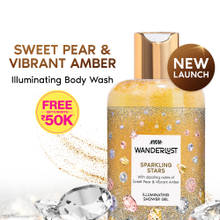 Nykaa Wanderlust Body Wash - Sparkling Stars Perfume | Fruity Vanilla & Vit E Hydrating Shower Gel