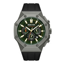 Reaction Kenneth Cole Men Green Dial Watch (KRWGO0069504) (M)
