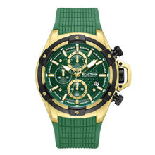 Reaction Kenneth Cole Men Green Dial Watch (KRWGO0070202) (M)