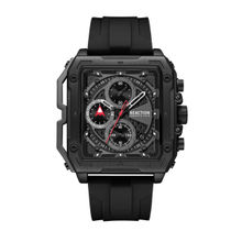 Reaction Kenneth Cole Men Black Gun Dial Watch (KRWGO0070304) (M)
