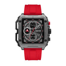 Reaction Kenneth Cole Men Grey Gun Dial Watch (KRWGO0070305) (M)