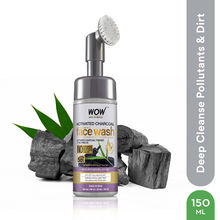 WOW Skin Science Foaming Activated Charcoal Face Wash For Deep Cleansing