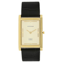 Titan Edge NP1043YL05 Beige Dial Analog watch for Men