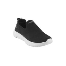 Mochi Men Sports Synthetic Black Walking Shoes