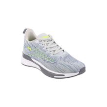 Metro Men Sports Synthetic Grey Walking Shoes