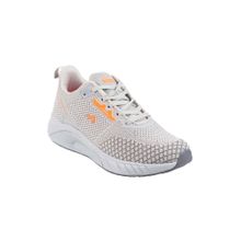 Metro Men Sports Synthetic Grey Walking Shoes