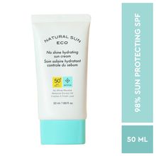 The Face Shop Naturalsun Eco Hydrating Sunscreen Spf 50+, Broad Spectrum Protection & No White Cast