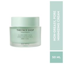 The Face Shop Tea Tree Pore Cream With Ip- Bha, Pha & Hyaluronic Acid, For Oily & Acne Prone Skin