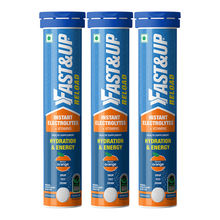 Fast&Up Reload Electrolyte Energy And Hydration Drink - Orange Flavour (Pack of 3)