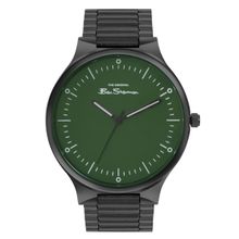 Ben Sherman Men Green Round Dial Analog Watch - BS097NBM
