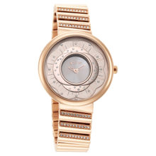 Titan Purple 95160WM01 Rose Gold Dial Analog watch for Women