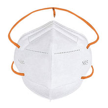 HAMMER Germ Shield N95 5 Layer White Color Face Mask, Reusable, Headloop Antidust N95 10 Pcs