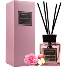 Silver Martini Reed Diffuser - Magic Peony 200ml Toxin-Free, Long-Lasting Aroma