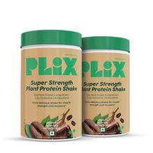 Plix Sport Strength Vegan Post Workout Cafe Mocha Flavour Protein Powder