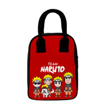 Crazy Corner Team Naruto Naruto Printed Insulated Canvas Lunch Bag