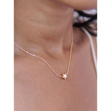Ayesha Star Mini Pendant Gold-Toned Dainty Necklace
