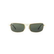 Ray-Ban 0RB3334I Green Highstreet Rectangular Sunglasses (61 mm)