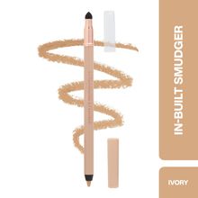 Makeup Revolution Streamline Waterline Eyeliner Pencil-Ultra Creamy Smudge Proof Smokey Looks - Ivory
