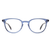 SALT. Tiffany- Indigo Blue Round Frame 100% Made in Japan with High Quality Japanese Componentry (M)