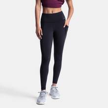 Jockey MW68 Women Microfiber Elastane 7/8th Active Wear Leggings - Black