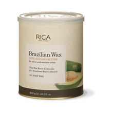 Rica Brazilian Stripless Wax For Sensitive Skin With Glyceryl Rosinate & Natural Beeswax