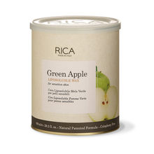 Rica Green Apple Liposoluble Wax For Sensitive Skin With Glyceryl Rosinate & Natural Beeswax