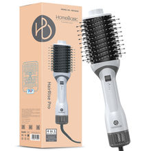 HOMEBASIC Professional Volumizer Hot Hair Dryer Brush - White