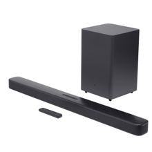 JBL Bar 2.1, 300W, 2.1 Channel Wireless Bluetooth Surround Sound Soundbar with Dolby Digital (Black)