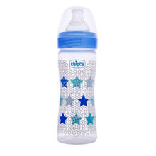 Chicco Well Being Feeding Bottle - Blue