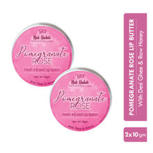 Nat Habit Desi Ghee & Honey Lip Balm, Pomegranate Rose Ayurv...