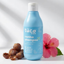 TuCo Kids Mild No Tear Shampoo with Reetha & Henna for Gentle Cleasing & Tangle Free Hair